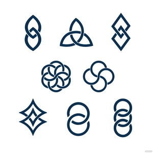 Celtic Shapes Vector