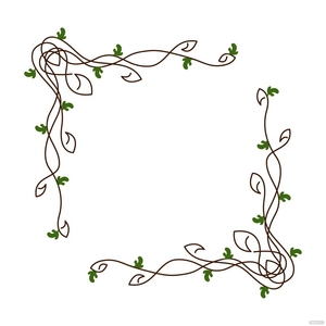 Celtic Vine Border Vector
