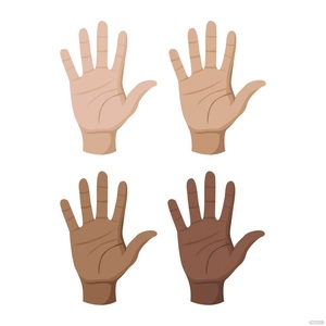 Hand Palm Vector