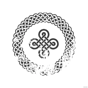 Grunge Celtic Vector