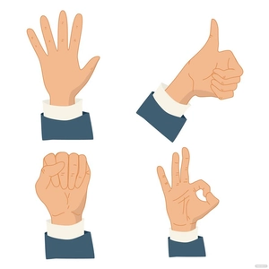 Vintage Hand Vector