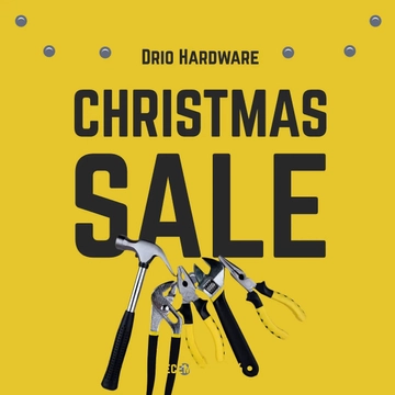 Free Christmas Sale Promotion Instagram Post Template to Edit Online