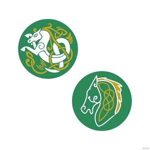 Celtic Horse Vector