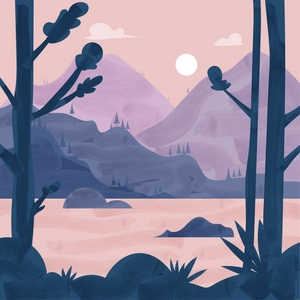 Watercolor Nature Illustration