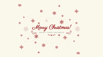 Free Animated Christmas YouTube Banner Template to Edit Online