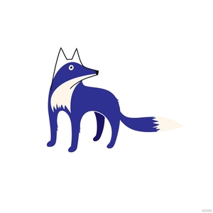 Cartoon Wolf Vector