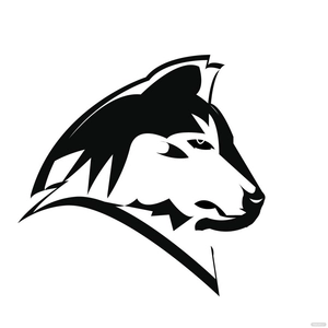 Fierce Wolf Vector