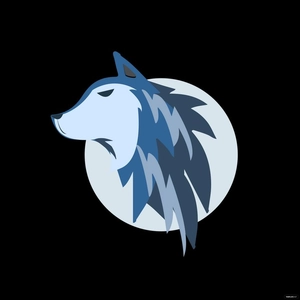 Stark Wolf Vector