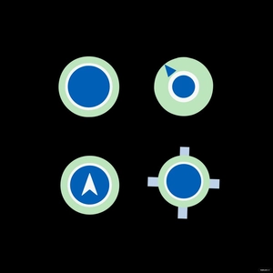 Location Dot Vector