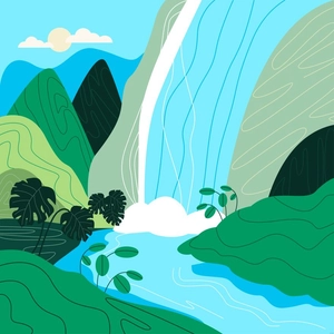 Beautiful Nature Illustration