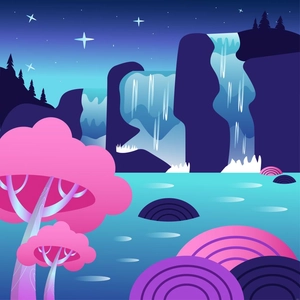 Fantasy Nature Illustration