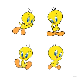 Tweety Bird Vector