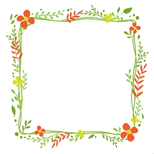 Nature Frame Illustration