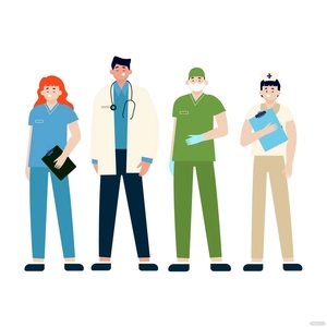 Medical Staff Vector