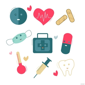 Cute Medical Vector