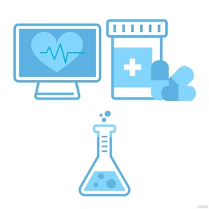 Blue Medical Vector