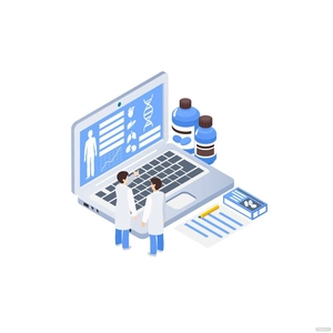 Isometric Medical Vector