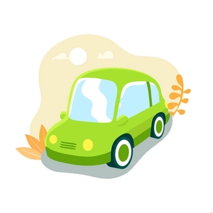 Cute Car Illustration
