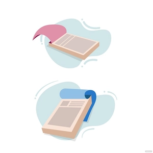 Bill Book Vector