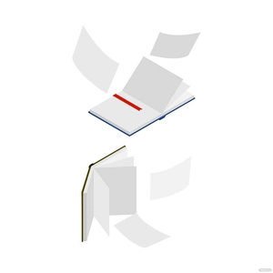 Book Page Vector