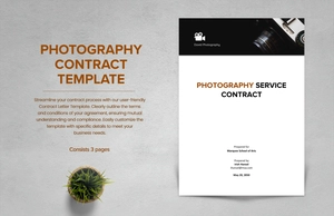 Photography Contract Template