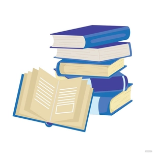 Blue Book Vector