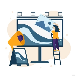 Outdoor Marketing Vector