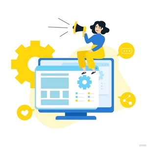 Website Marketing Vector