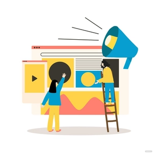 Web Marketing Vector