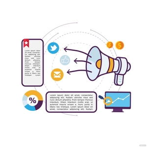 Marketing Infographic Vector