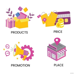 Marketing Mix Vector