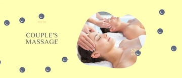Free Couples Massage Promotion Banner Template to Edit Online