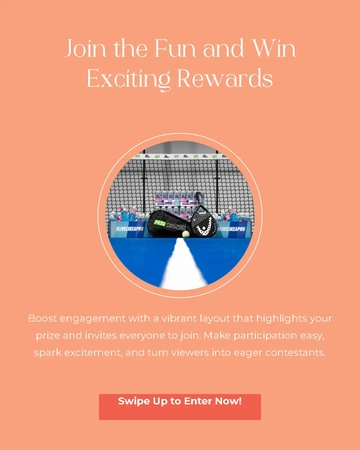 Free Instagram Giveaway Contest Template to Edit Online