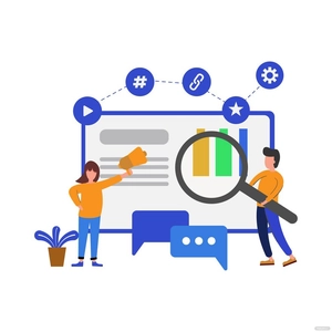 Search Engine Marketing Vector