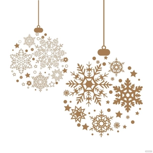 Modern Snowflake Vector