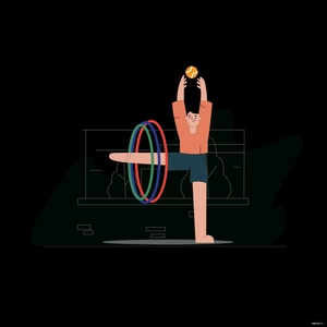 Cartoon Sports Illustration