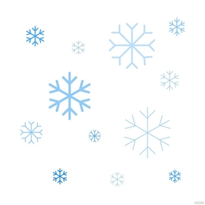 Snowflake Line Vector