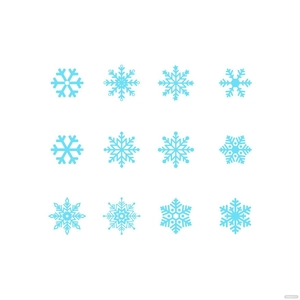Small Snowflake Vector