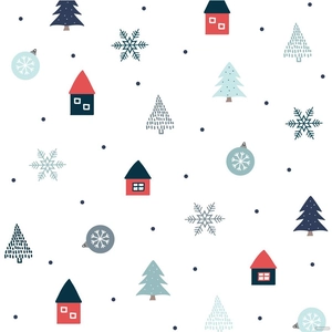 Winter Pattern Vector