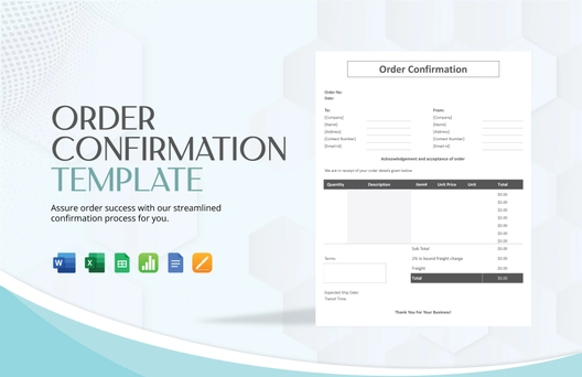 Order Confirmation Template