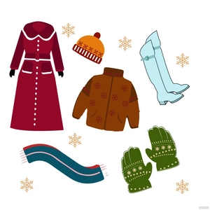 Winter Fashion Vector