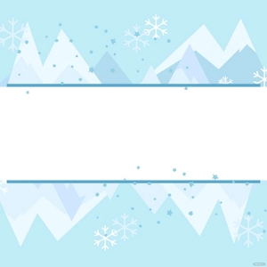 Winter Banner Vector