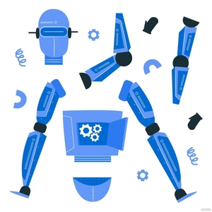 Robot Parts Vector