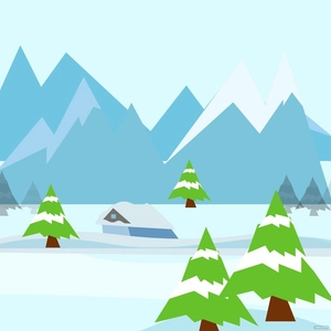 Cartoon Winter Vector
