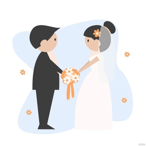Wedding Couple Vector