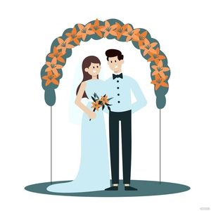 Elegant Wedding Vector