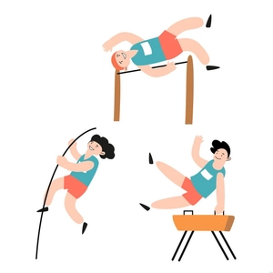 Olympic Sports Illustration