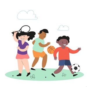 Youth Sports Illustration