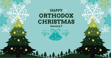 Free Happy Orthodox Christmas Facebook Post Template to Edit Online Free Happy Orthodox Christmas Facebook Post Template to Edit Online