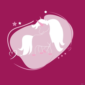 Unicorn Ornament Vector